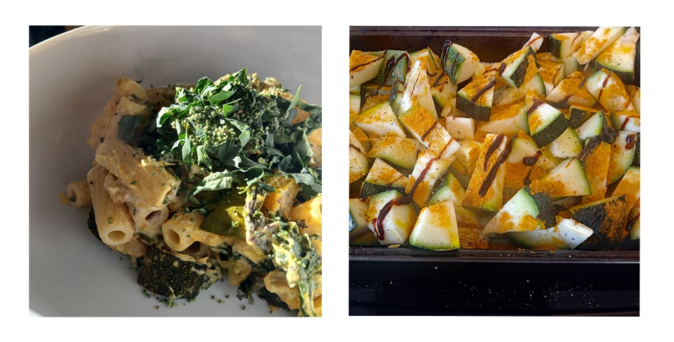 Roasted Squash and Crispy Kale&nbsp;Pasta