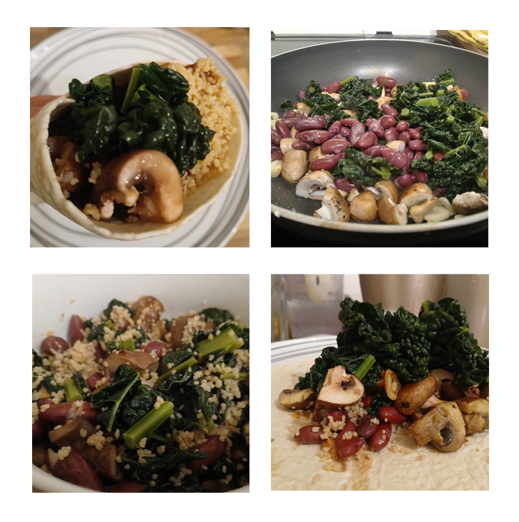 Beans and Greens 15 Minute Wrap